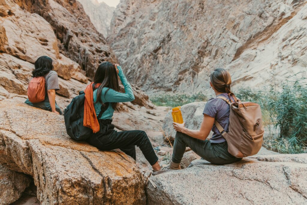 travel with group of friends Independent Traveler Exploring a New City